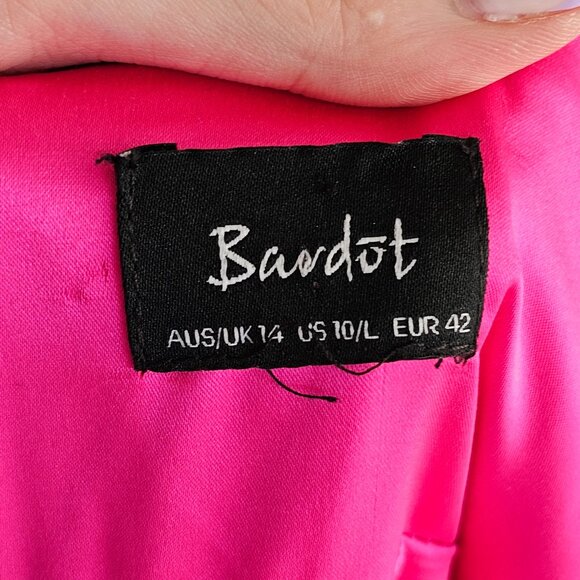 Bardot Pink Strappy Dress - Picture 8 of 12